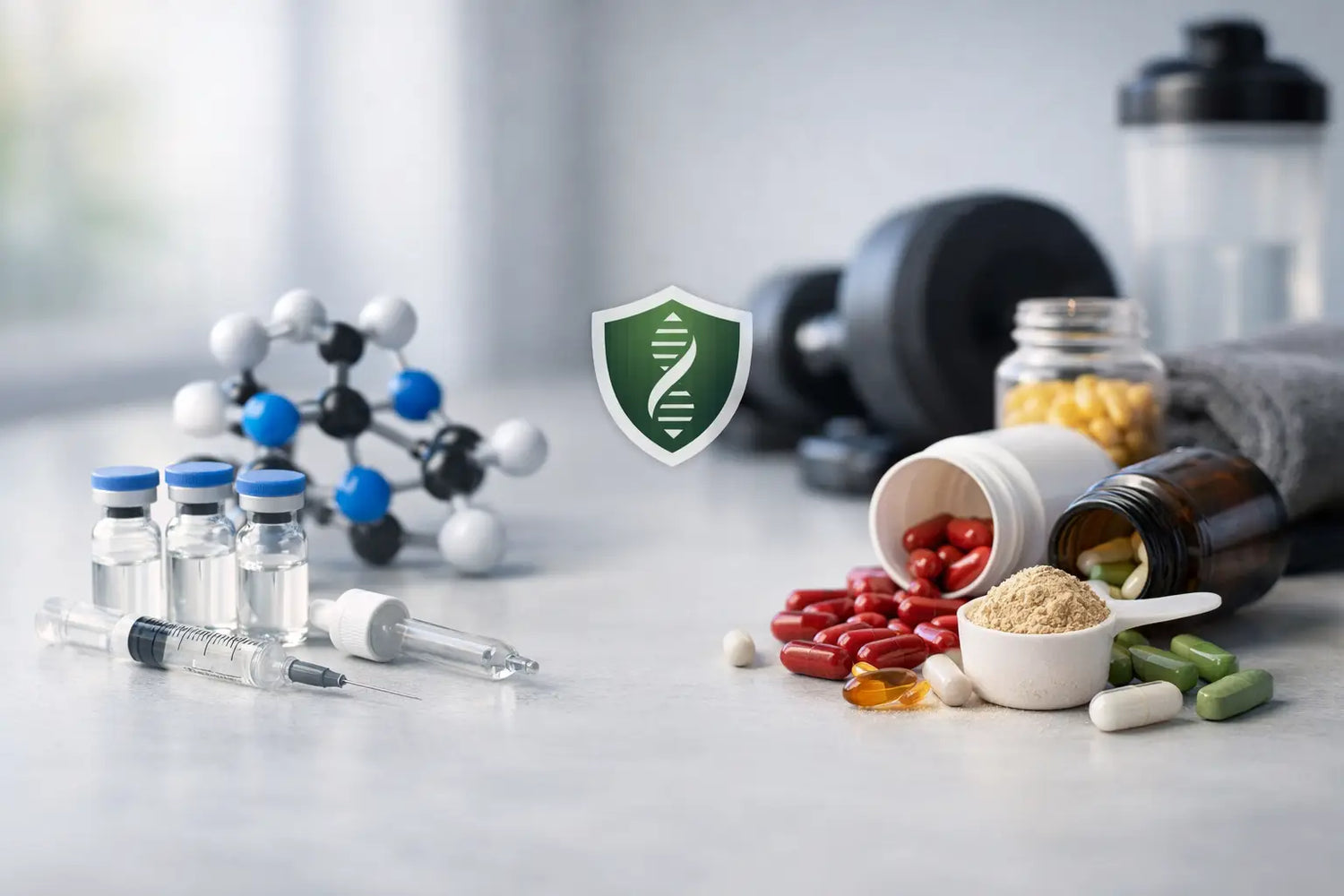 Peptides vs Supplements for Recovery Compared