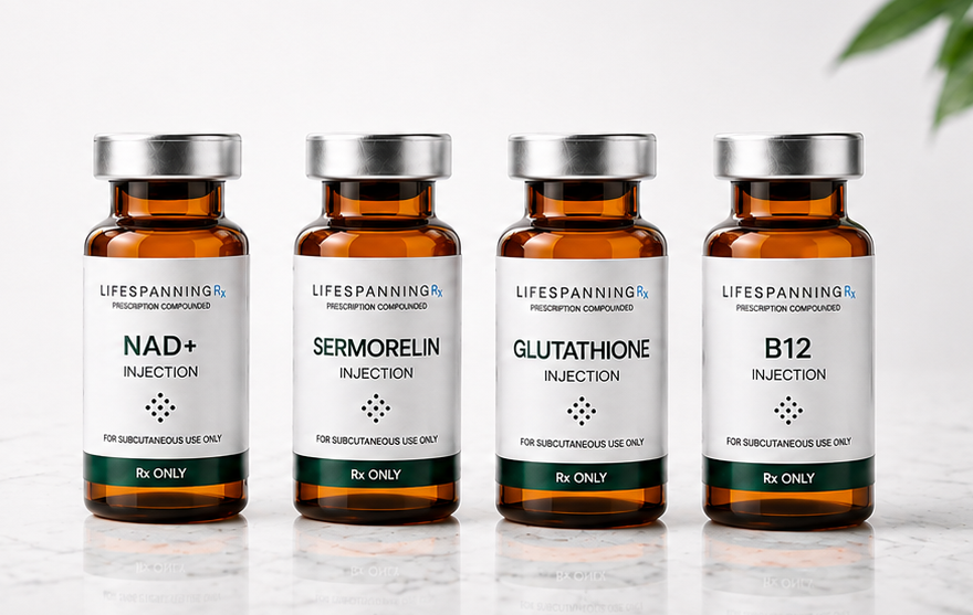 NAD, B12 and Glutathione
