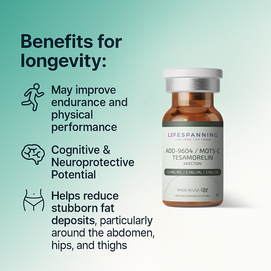 AOD-9604/MOTs-C/Tesamorelin Peptide