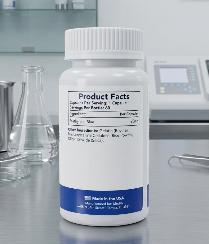 Methylene Blue - 60 Capsules