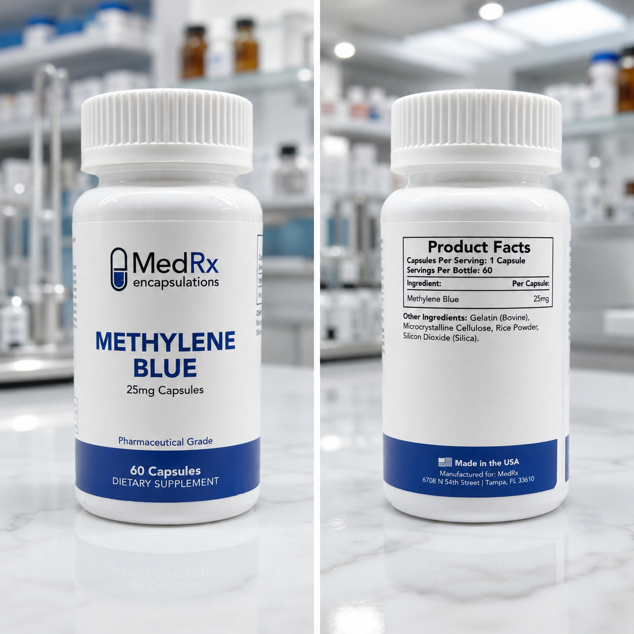 Methylene Blue - 60 Capsules